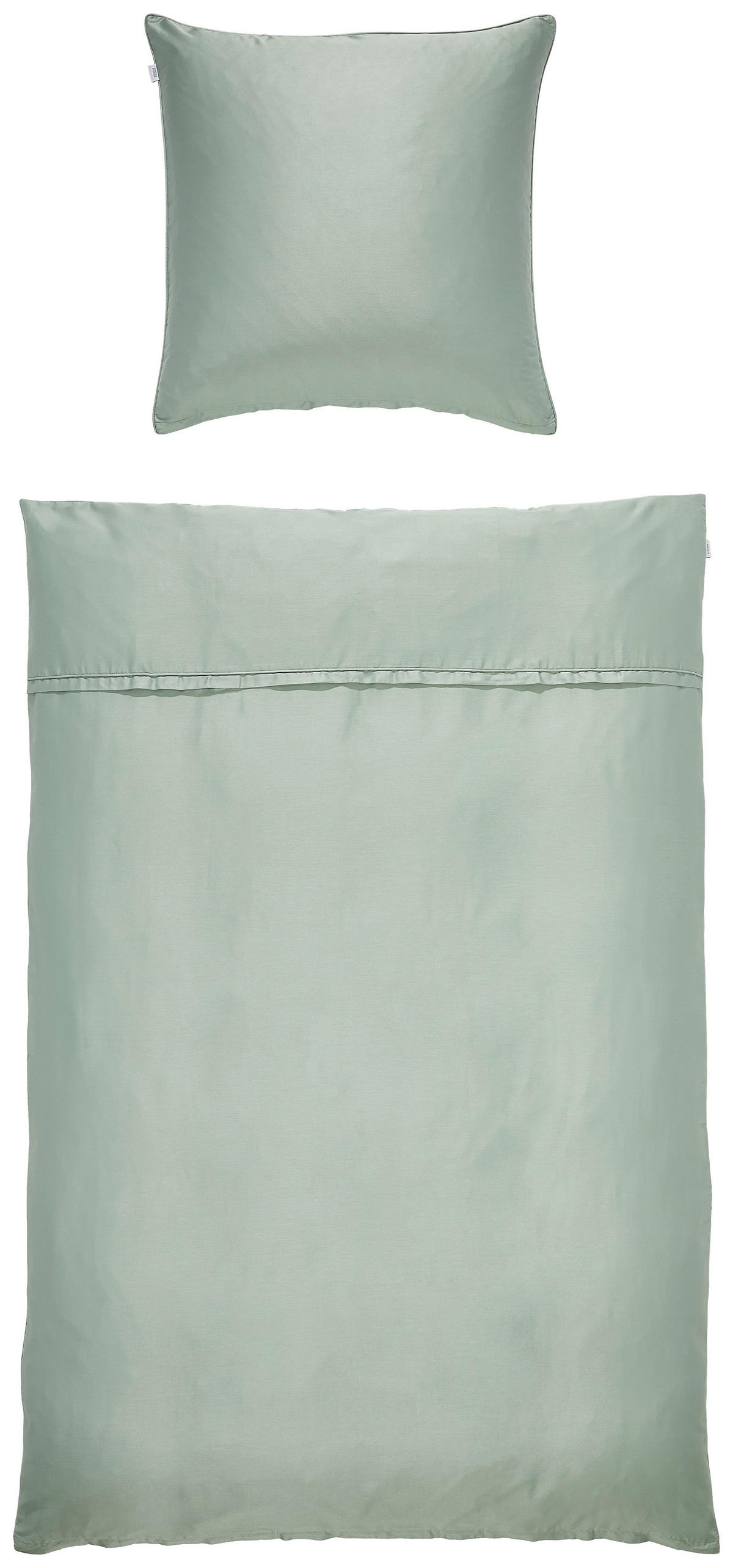 OBOUSTRANNÉ POVLEČENÍ, šalvějově zelená, 155/220 cm - šalvějově zelená, Basics, textil (155/220cm) - Schöner Wohnen