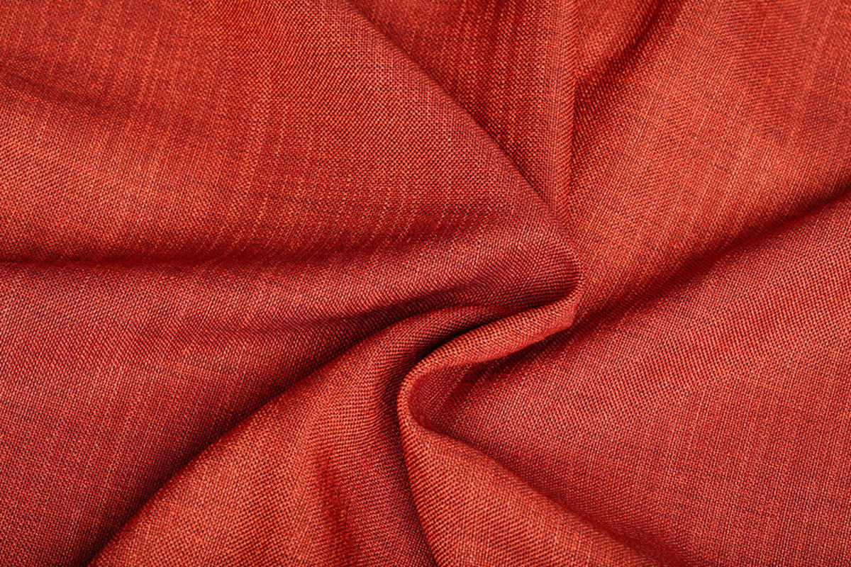 FERTIGVORHANG Verdunkelung  - Dunkelorange, Basics, Textil (140/240cm)
