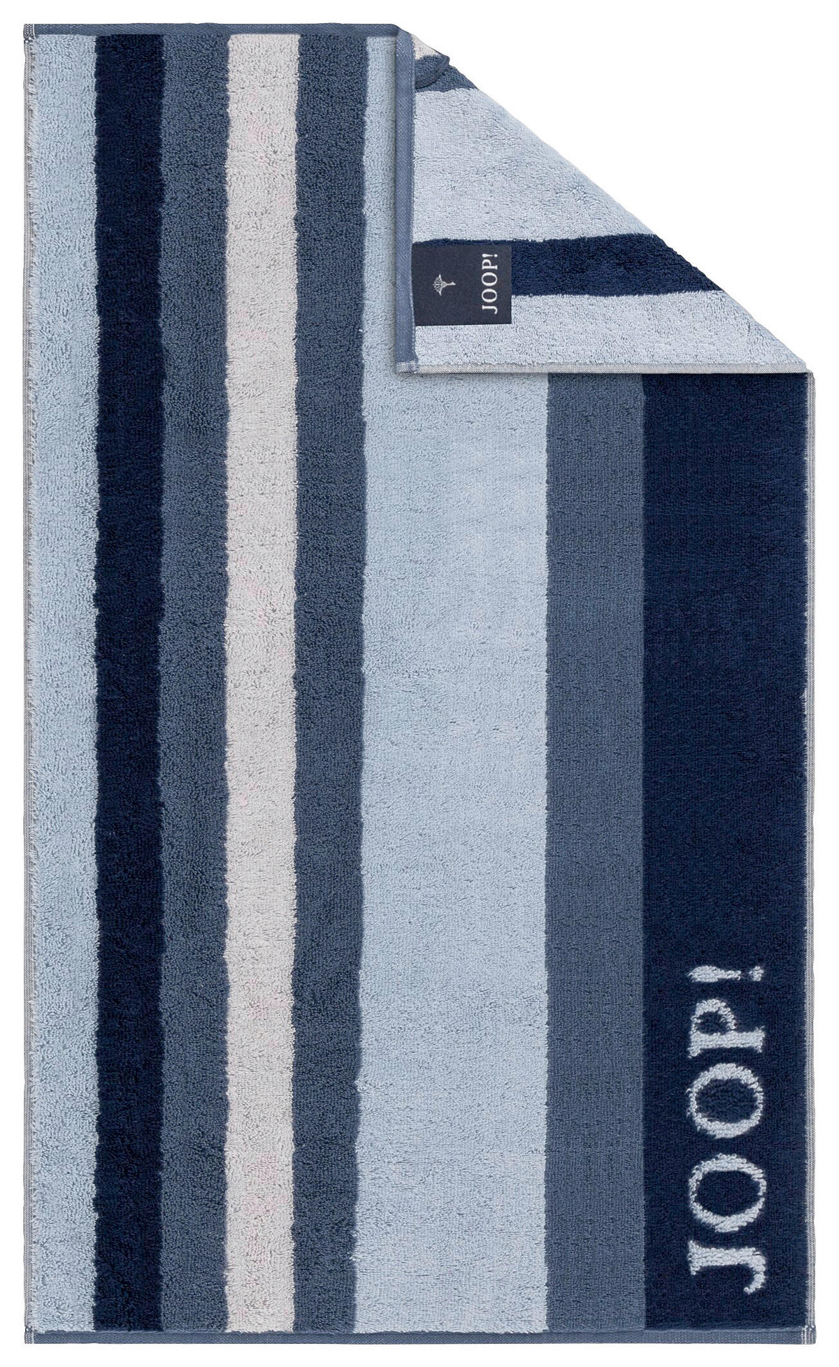 GÄSTETUCH VIBE STREIFEN Blau 3-teilig 30/50 cm  - Blau, LIFESTYLE, Textil (30/50cm) - Joop!
