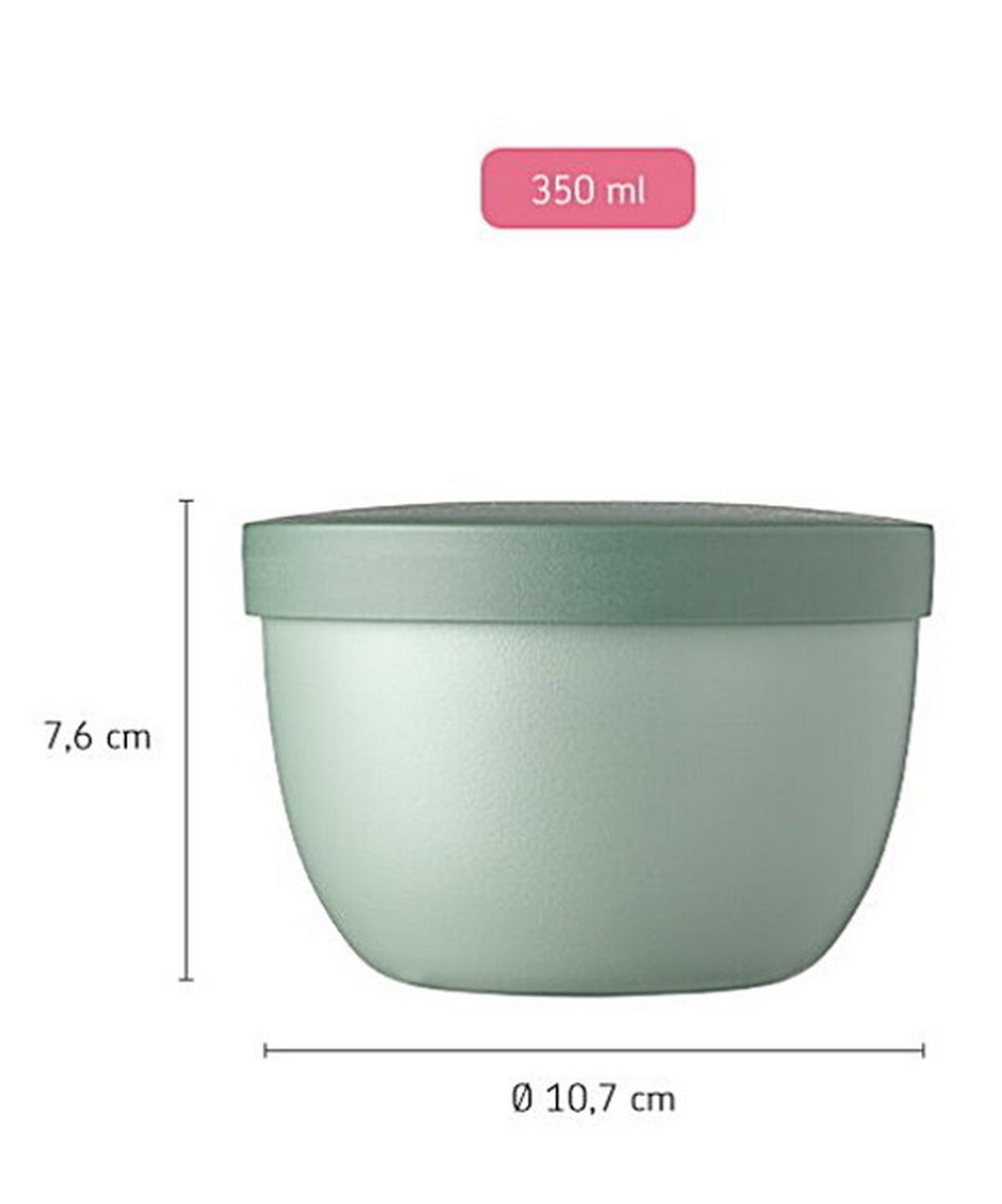 PAUSENSET - Schwarz, KONVENTIONELL, Kunststoff (21,4/10,6/19,8cm) - Mepal