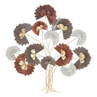 DEKORACE NA ZEĎ 78/80/8 cm  - Basics, kov (78/80/8cm)