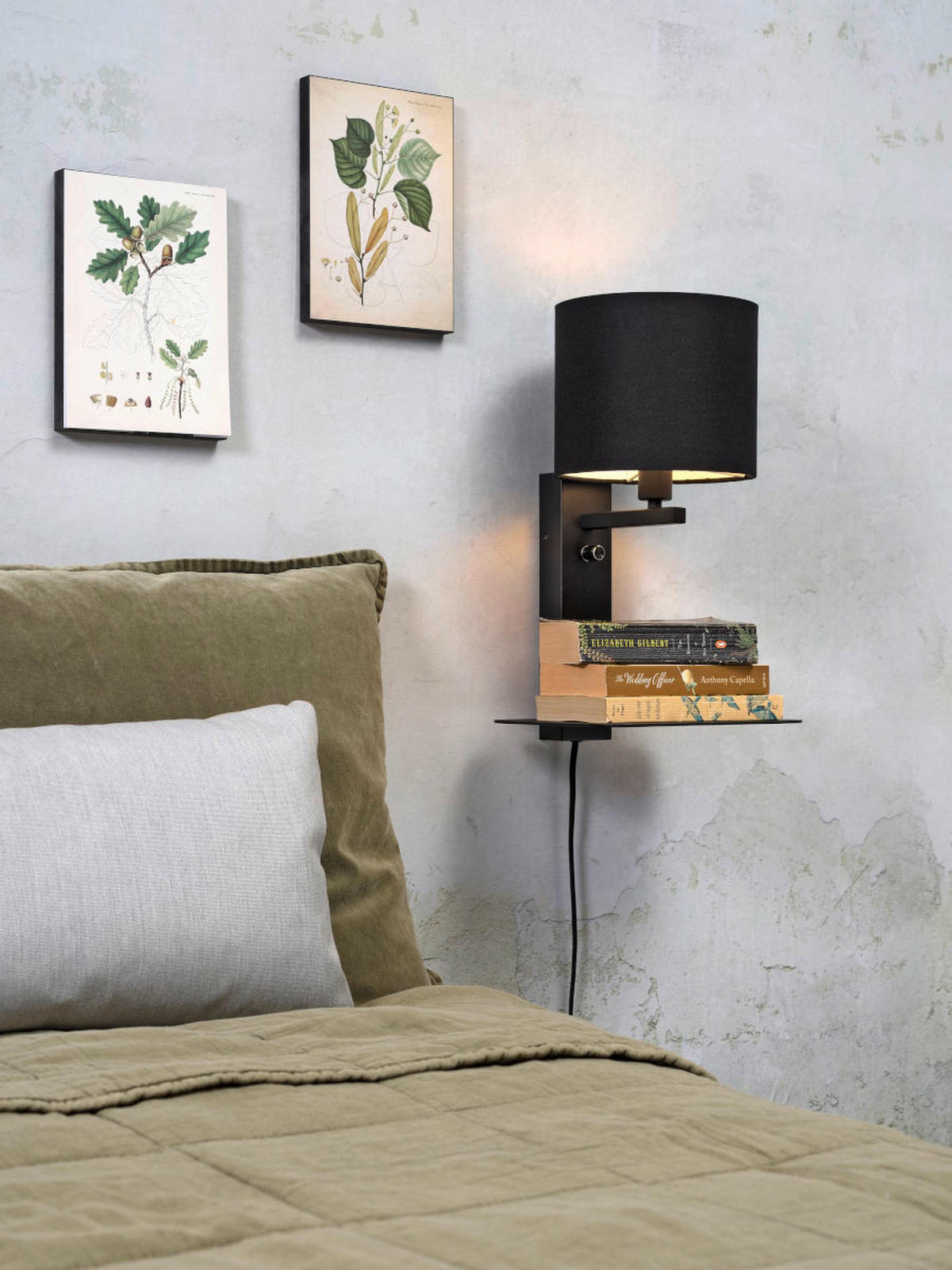 WANDLEUCHTE it's about RoMi  24/22/42 cm   - Schwarz, Trend (24/22/42cm) - It's about Romi