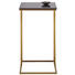 BEISTELLTISCH in Goldfarben, Schwarz - Goldfarben/Schwarz, Trend, Glas/Keramik (38/68/47cm) BEISTELLTISCH in Goldfarben, Schwarz - Goldfarben/Schwarz, Trend, Glas/Keramik (38/68/47cm)
