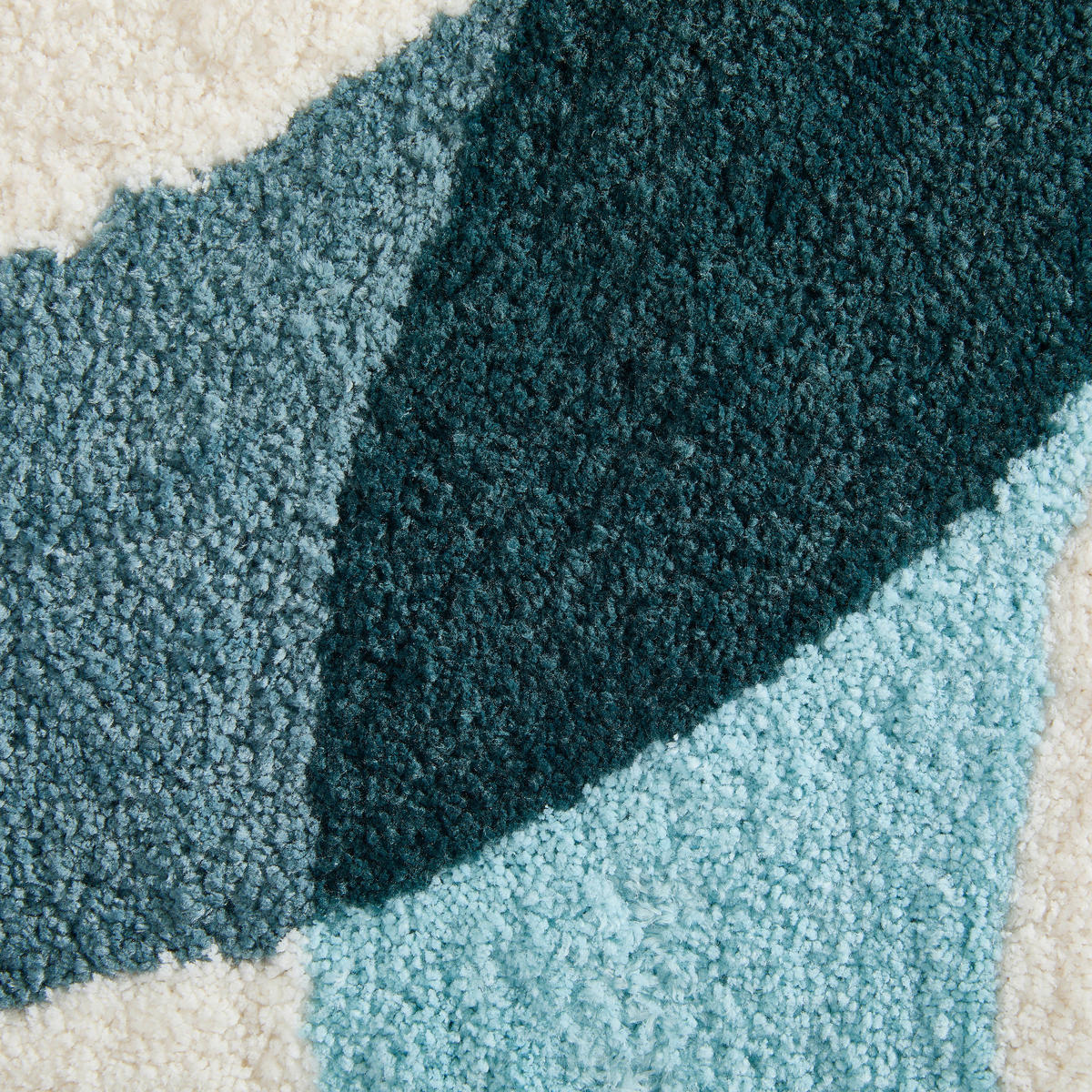 BADEMATTE Blau 60/100 cm  - Blau, Basics, Kunststoff/Textil (60/100cm) - Esposa
