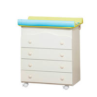 STO ZA PRESVLAČENJE  Malaga  - bela, Osnovno, drvo/pločasti materijal (73/88/43cm)