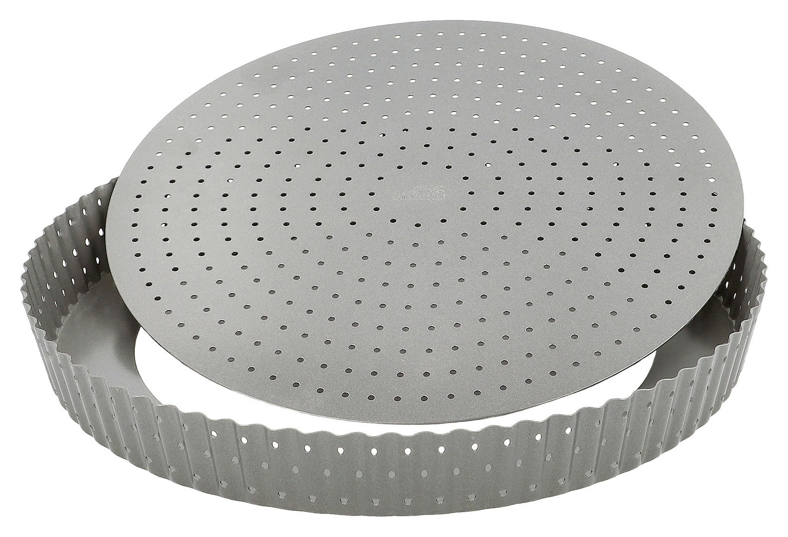 BAKFORM - grå, Basics, metall (28/4/28cm) - Birkmann