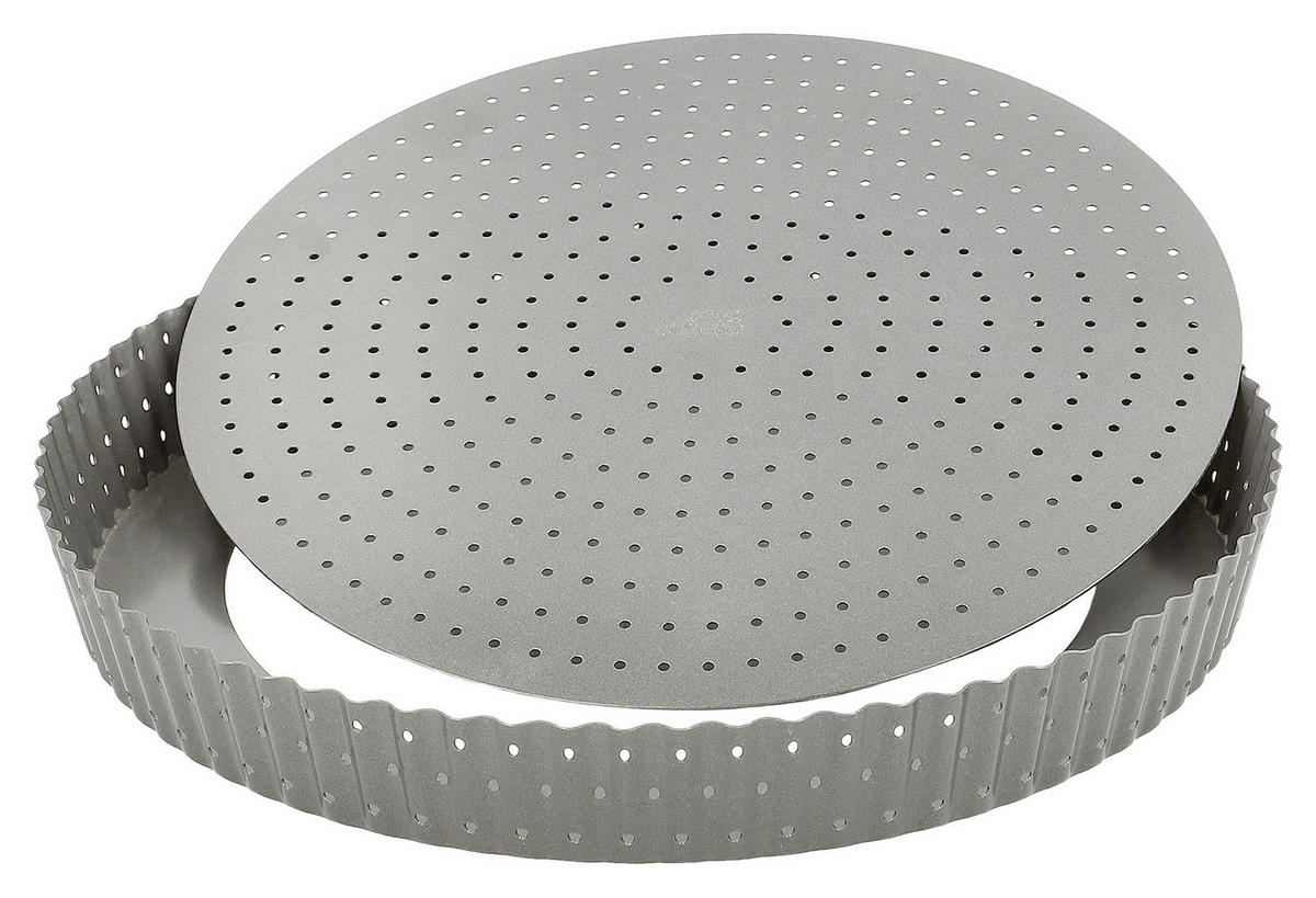 BAKFORM - grå, Basics, metall (28/4/28cm) - Birkmann