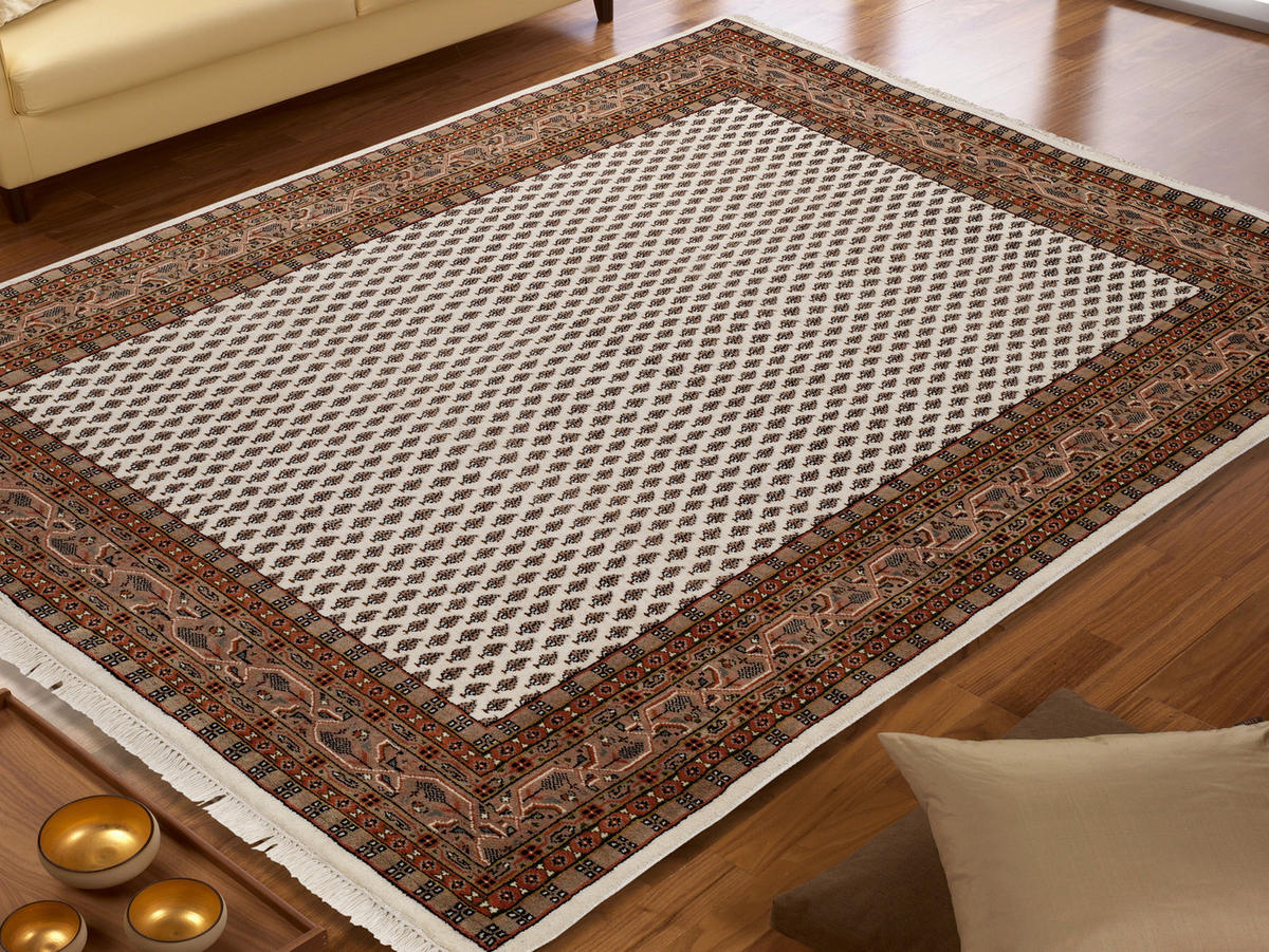 ORIENTTEPPICH 40/60 cm Braun, Creme  - Creme/Braun, Basics, Textil (40/60cm) - Cazaris