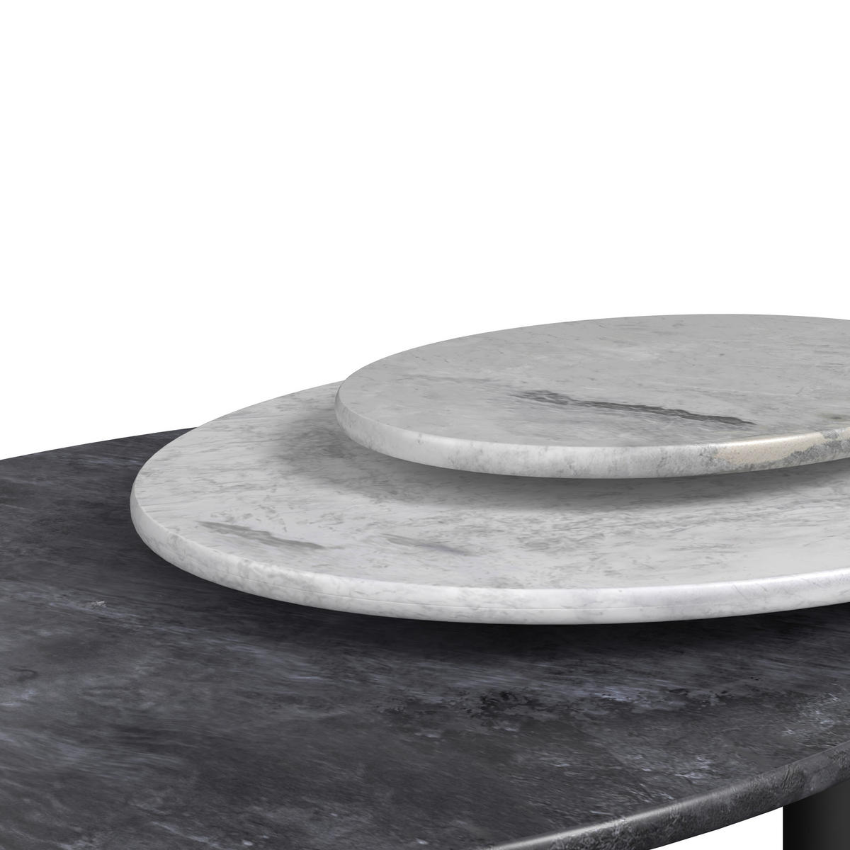 BAŠTENSKA GARNITURA 4 dela  - tamnosiva/siva, Moderno, metal/tekstil - Bessagi Garden