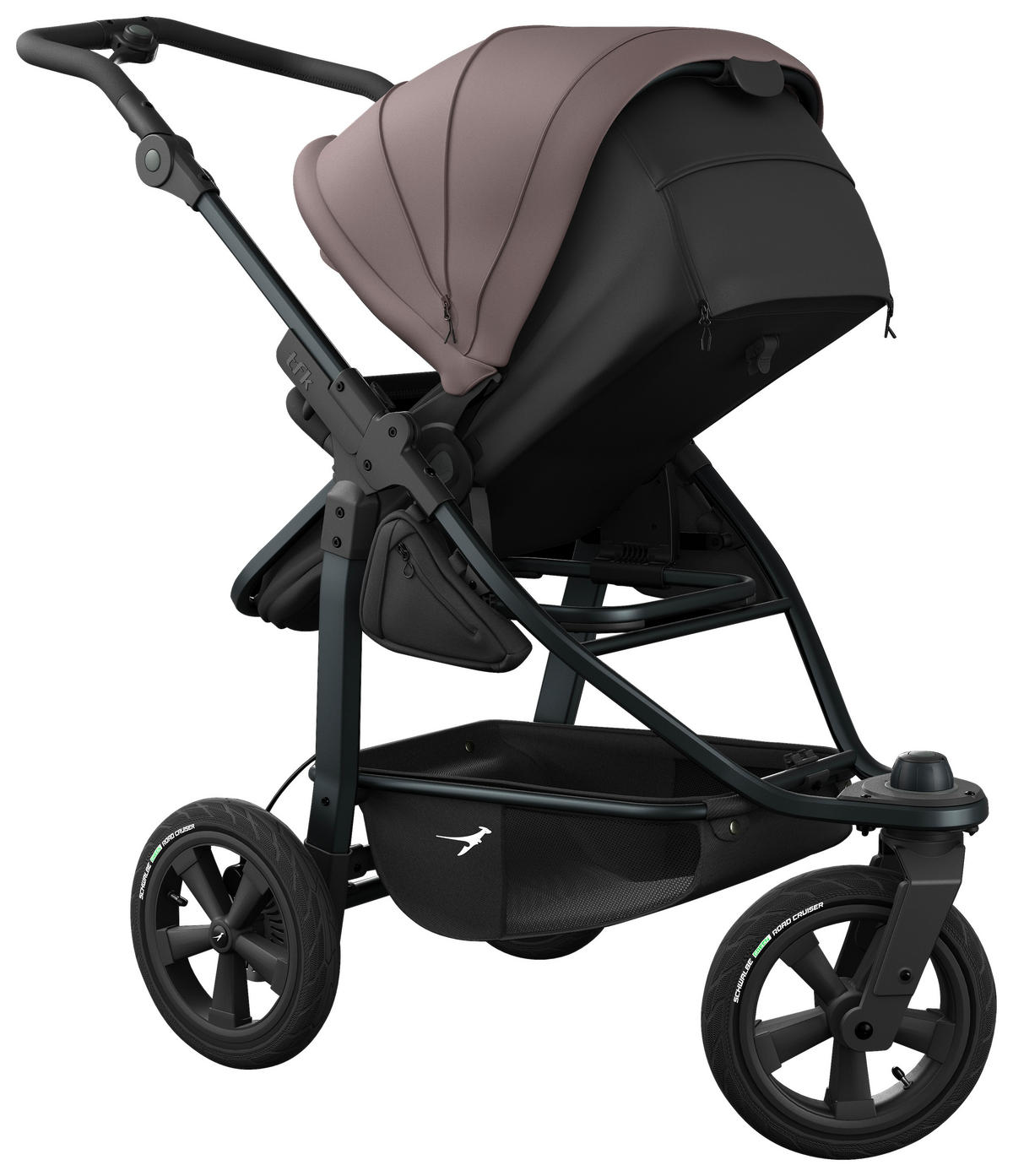 KOMBIKINDERWAGEN  - Anthrazit, Basics, Metall (57/111/120cm) - TFK