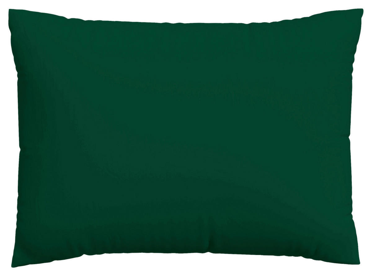 KOPFPOLSTERBEZUG EASY JERSEY 70/90 cm  - Grün, Basics, Textil (70/90cm) - Schlafgut