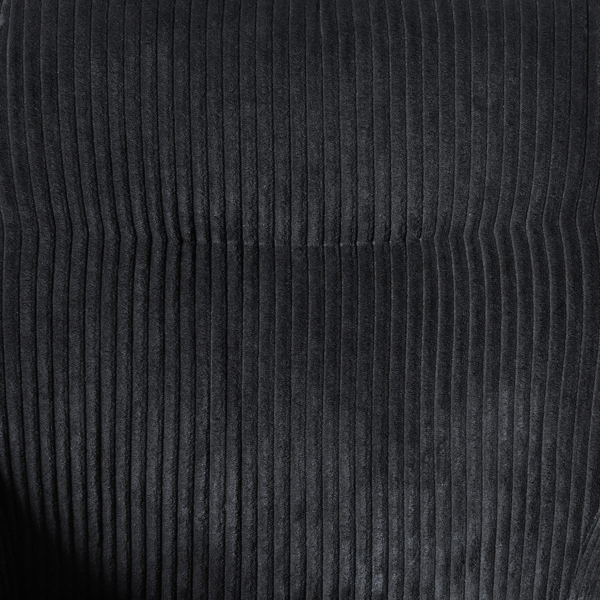 ARMLEHNSTUHL  in Eisen Cord  - Schwarz, LIFESTYLE, Textil/Metall (61/87/65cm) - MID.YOU