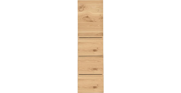 MIDISCHRANK 35/125/37 cm  - Eichefarben, Design, Holz/Holzwerkstoff (35/125/37cm) - Novel