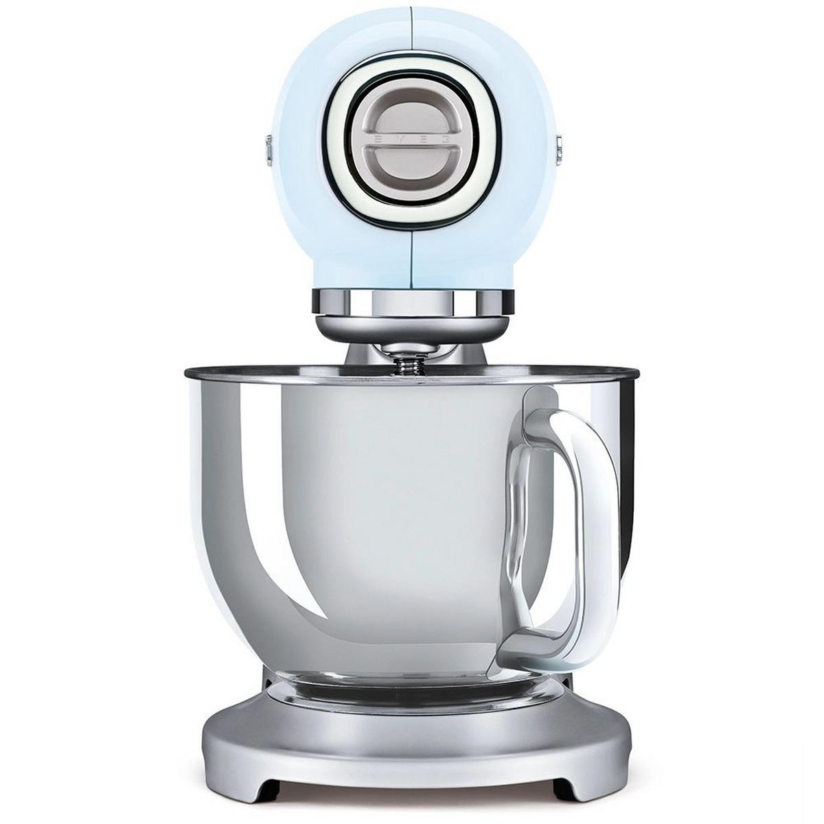 KÜCHENMASCHINE SMF02PBEU  - Pastellblau/Alufarben, Basics, Metall (40,2/37,8/22,1cm) - SMEG