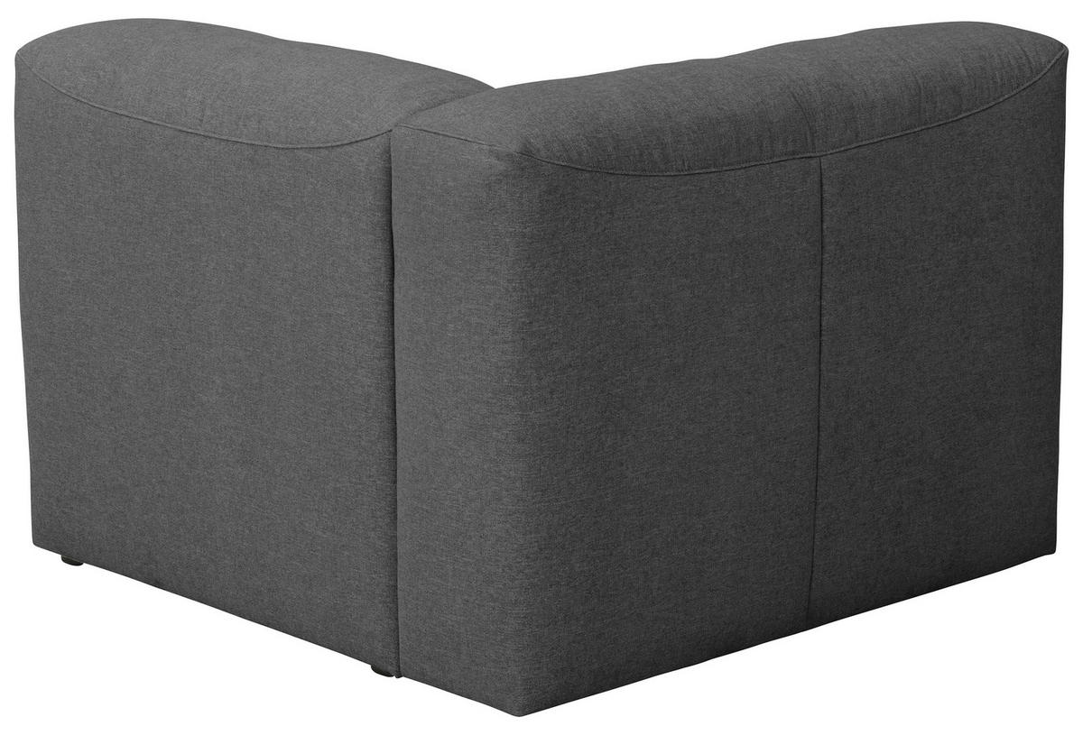 ECKELEMENT Flachgewebe  - Anthrazit, Design, Kunststoff/Textil (100/73/100cm) - Max Winzer