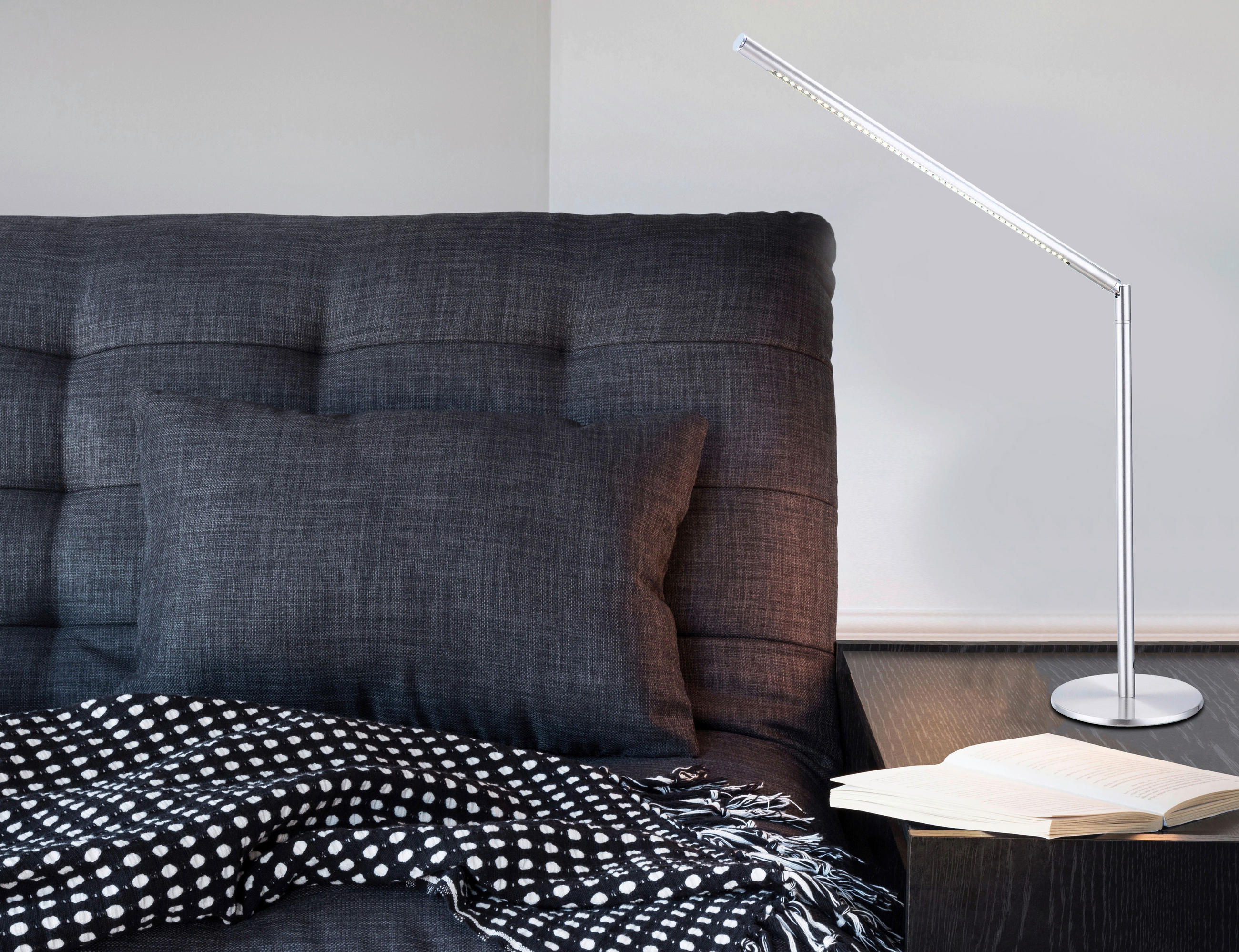 LED-SCHREIBTISCHLEUCHTE - Basics, Metall (50/14/80cm) - Globo