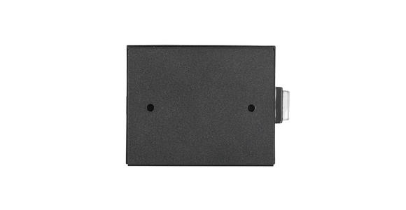 AKKU-WANDLEUCHTE - Schwarz, Basics, Kunststoff/Metall (10,1/10,28/8,05cm) - Novel