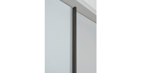 SCHWEBETÜRENSCHRANK  in Champagner, Eiche Bianco  - Schieferfarben/Eiche Bianco, KONVENTIONELL, Glas/Holzwerkstoff (300/236/67cm) - Dieter Knoll