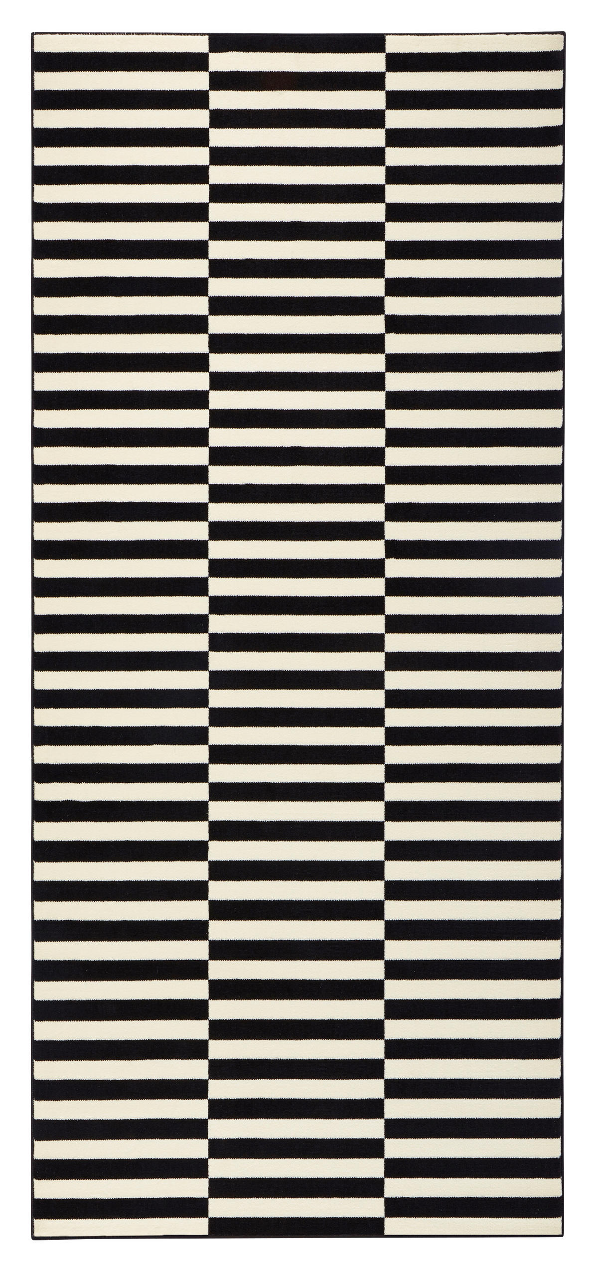LÄUFER 80/300 cm Gloria  - Creme/Schwarz, Design, Kunststoff/Textil (80/300cm)