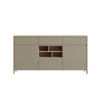 SIDEBOARD  164/85/39 cm 3 Schublade(n)  - Eukalyptusholzfarben/Eichefarben, Design, Holzwerkstoff (164/85/39cm) - MID.YOU