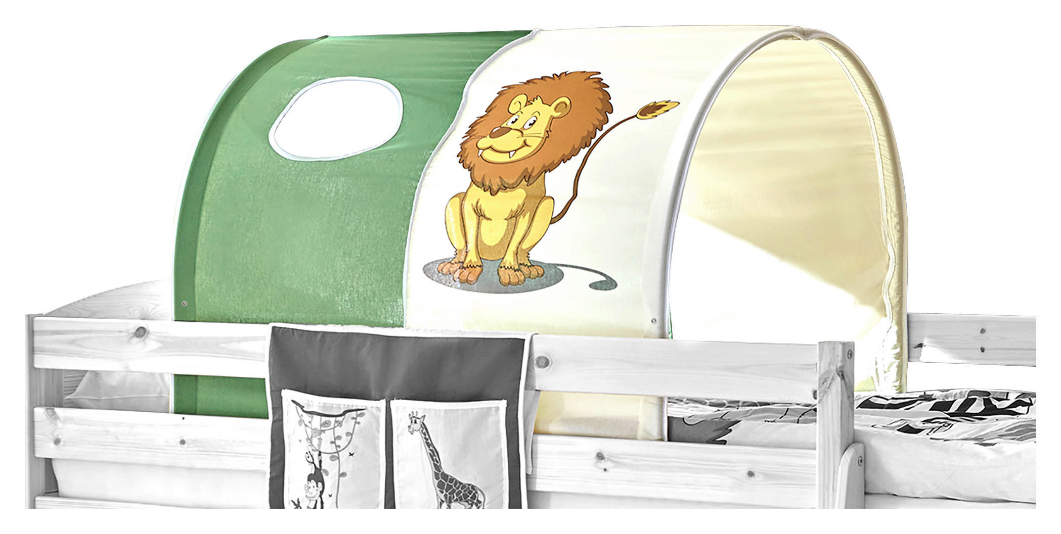 SET S TUNELOM - večbarvno, Konvencionalno, kovina/tekstil (100/73/87cm) - MID.YOU