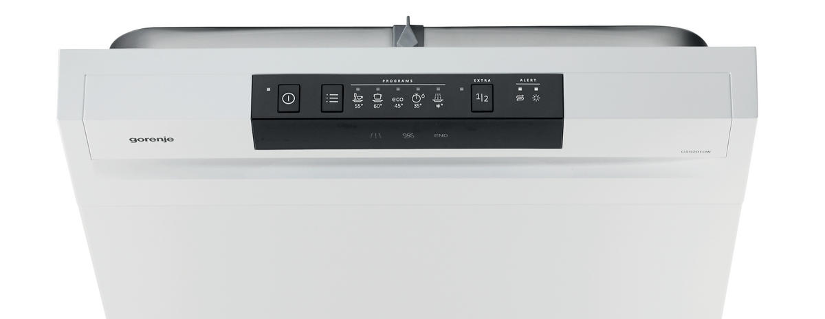 GESCHIRRSPÜLER GS520E15W  - Weiß, Basics, Kunststoff/Metall (44/84/60cm) - Gorenje