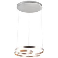 LED-HÄNGELEUCHTE Marine 70/150 cm   - Alufarben, Design, Metall (70/150cm) - Trio Leuchten