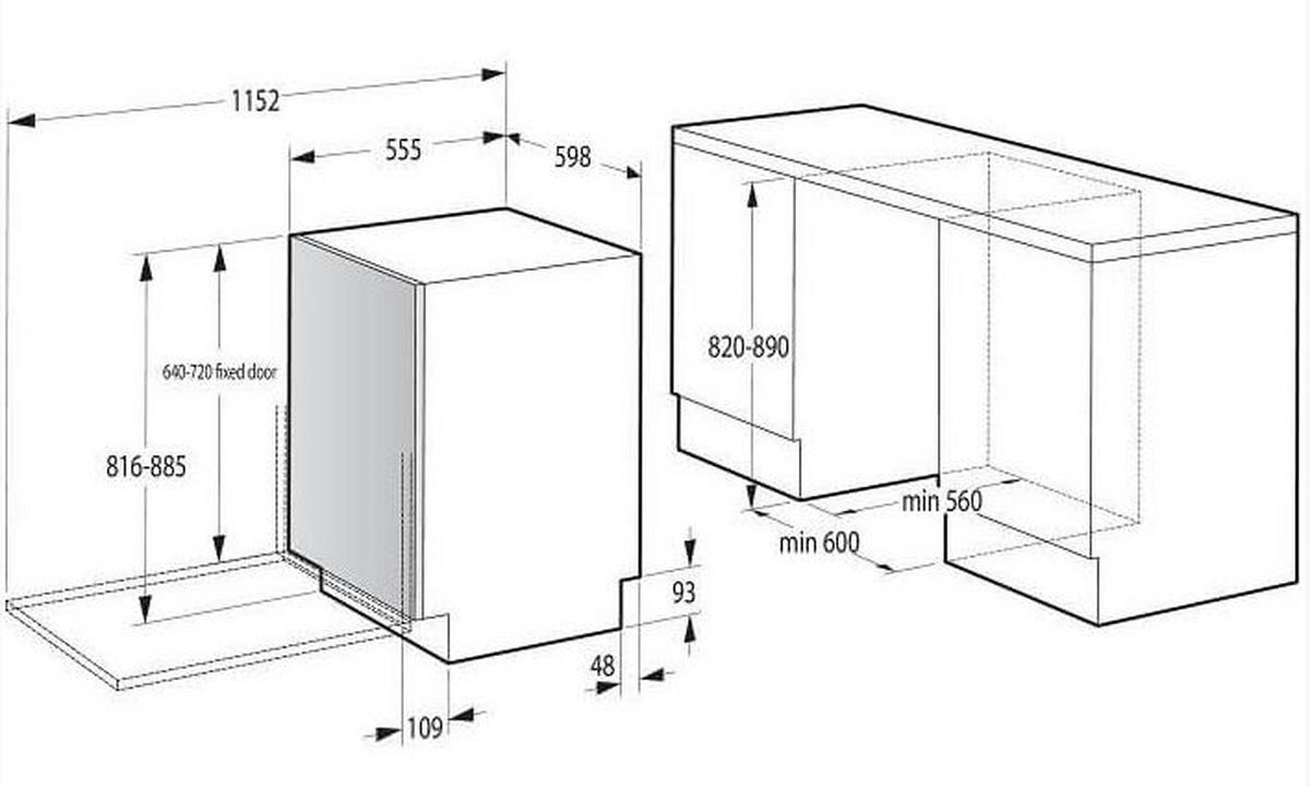 GESCHIRRSPÜLER GV643E90  - Trend, Metall (59,8/81,6/55,5cm) - Gorenje