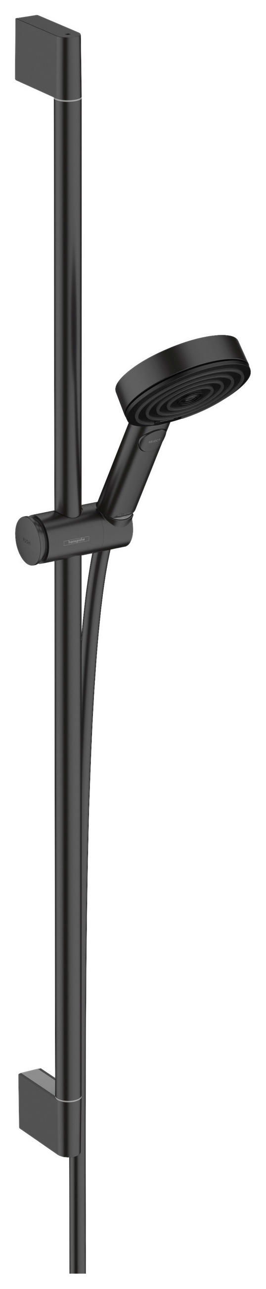 Brausegarnitur Pulsify Schwarz 3-Fach Verstellbar