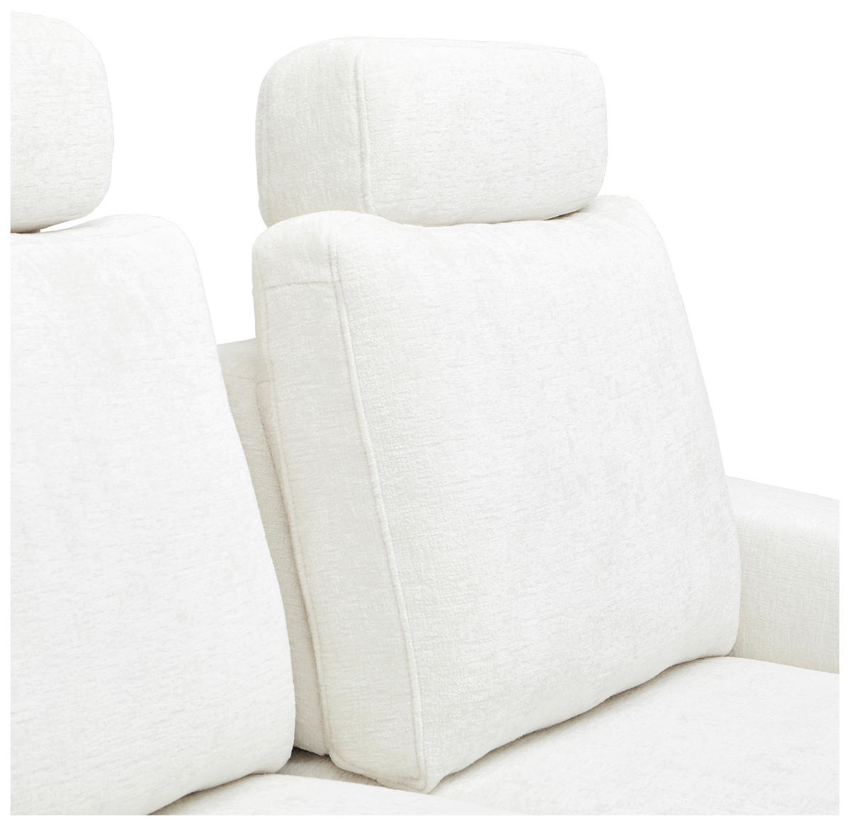 2,5-SITZER Chenille Naturfarben  - Naturfarben, KONVENTIONELL, Textil/Metall (180/83/106cm) - SetOne by Musterring