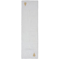 NADSTOLNJAK 40/140 cm    CHRISTMAS TREE  - bijela, Trend, tekstil (40/140cm) - X-Mas