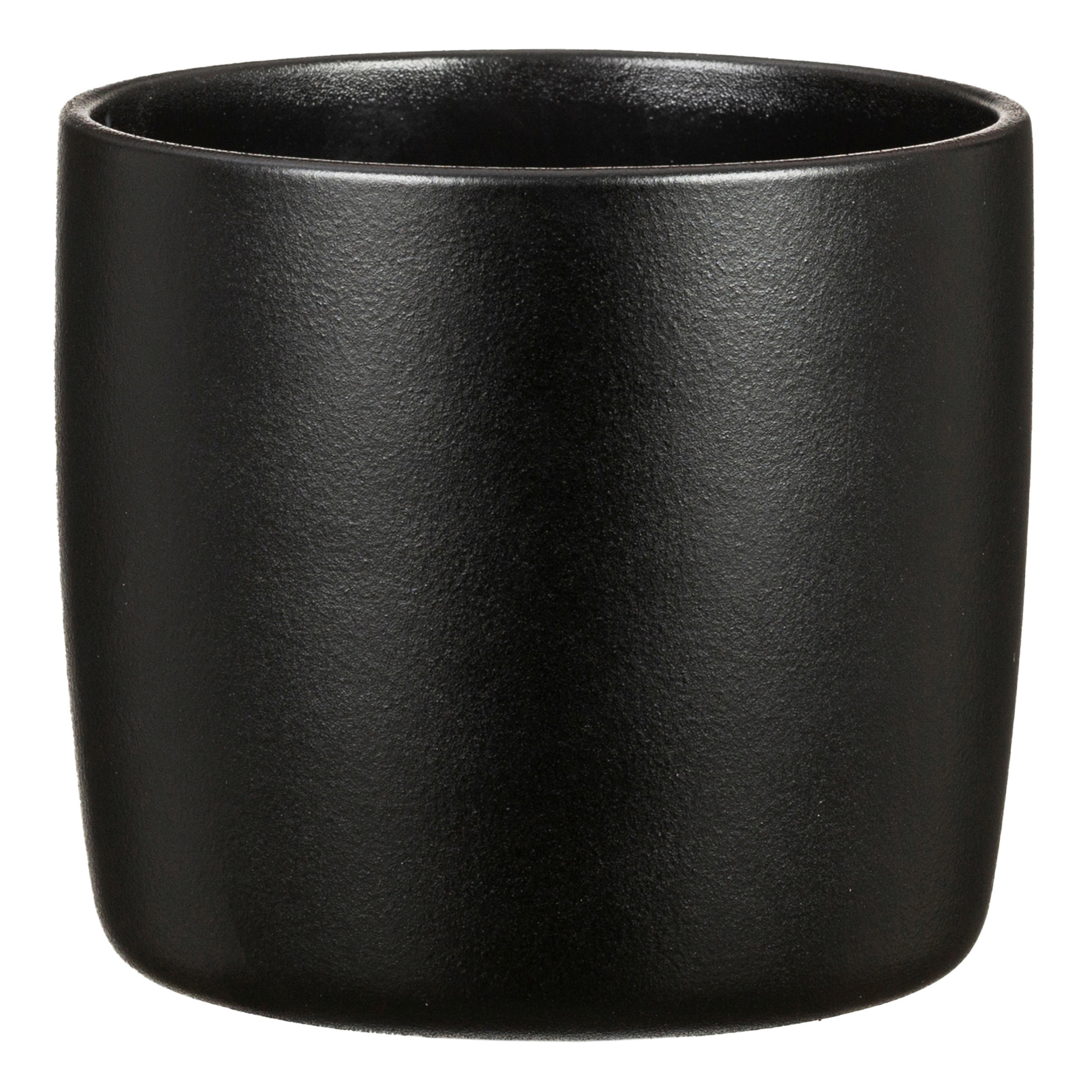ÜBERTOPF  - Schwarz, Basics, Keramik (28/28/25cm)