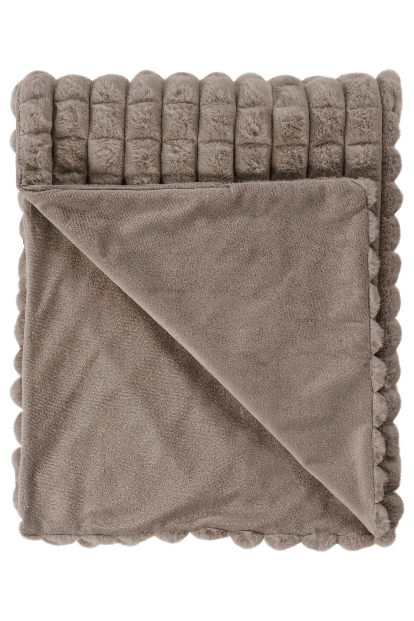 Kayoom Wohndecke Taupe 150x200 cm