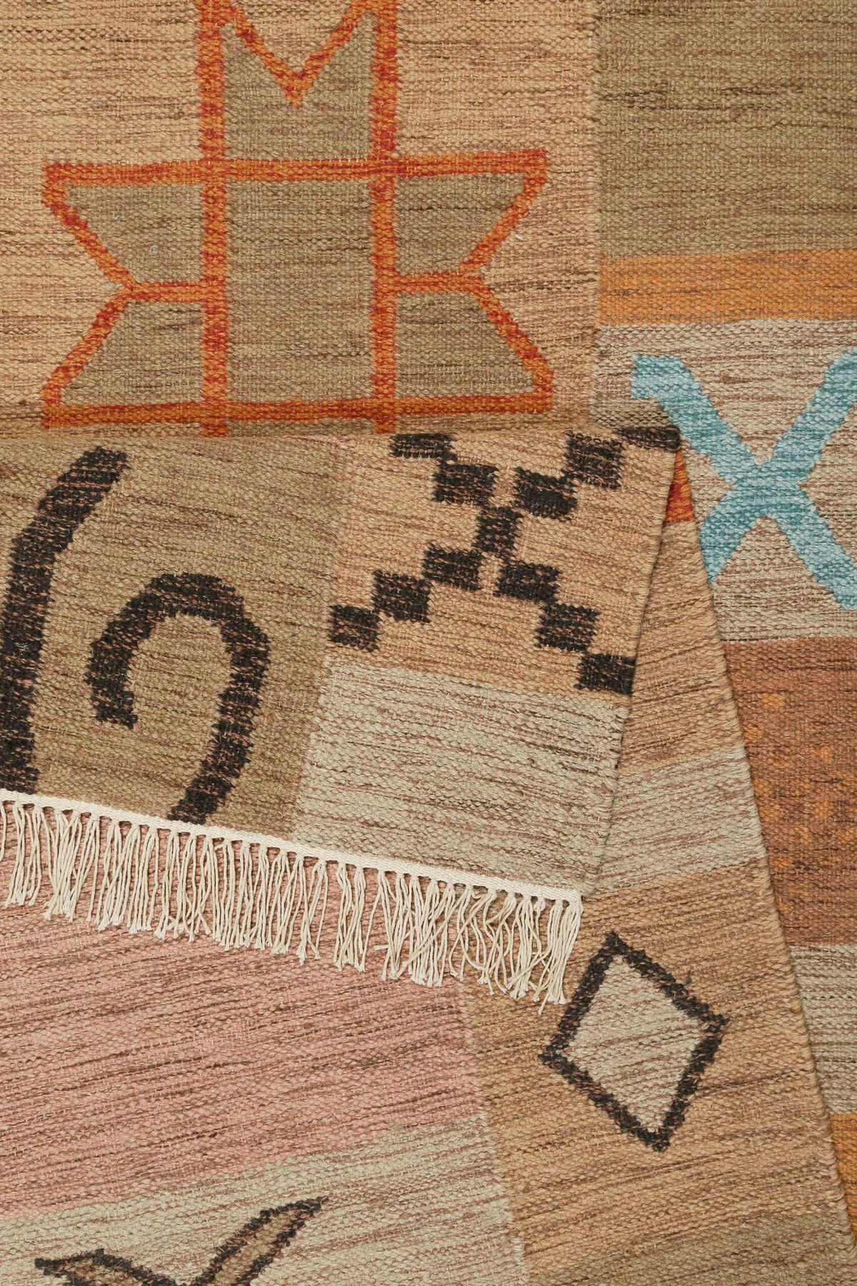 HANDWEBTEPPICH 80/300 cm Monmartre Multicolor  - Multicolor, Design, Textil (80/300cm)