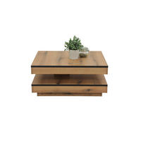 COUCHTISCH in Holzwerkstoff 78/78/34 cm  - Eichefarben, Design, Holzwerkstoff (78/78/34cm) - Livetastic