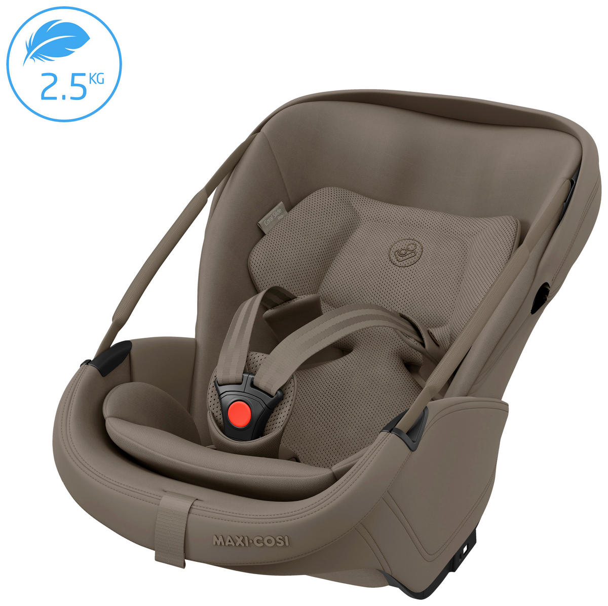 BABYSCHALE Coral Slide Pro  - Braun, Basics, Kunststoff/Textil (44/44,6/76cm) - Maxi-Cosi