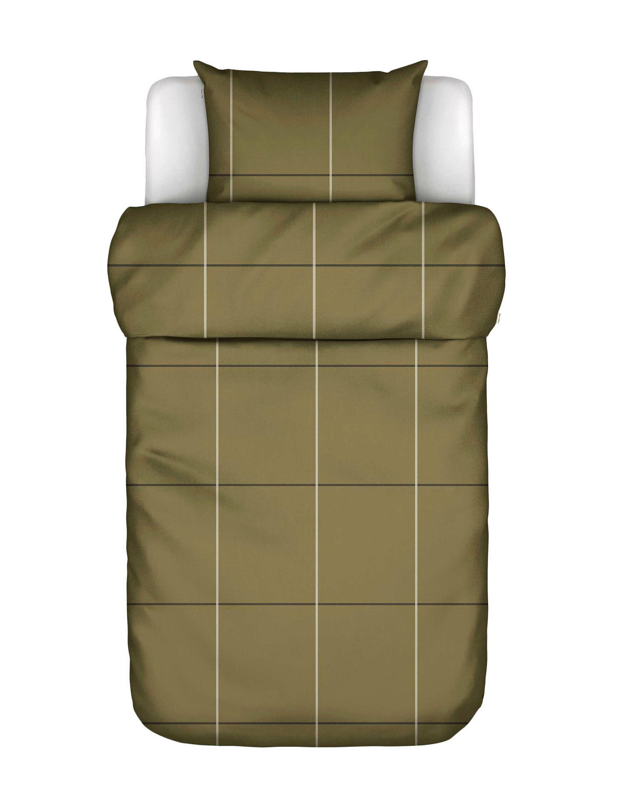 BETTWÄSCHE Suvie Perkal 155/220 cm  - Grün, KONVENTIONELL, Textil (155/220cm) - Marc O'Polo