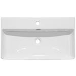 WASCHBECKEN 81/13/42 cm  - Weiß, Basics, Keramik (81/13/42cm) - Linea Natura