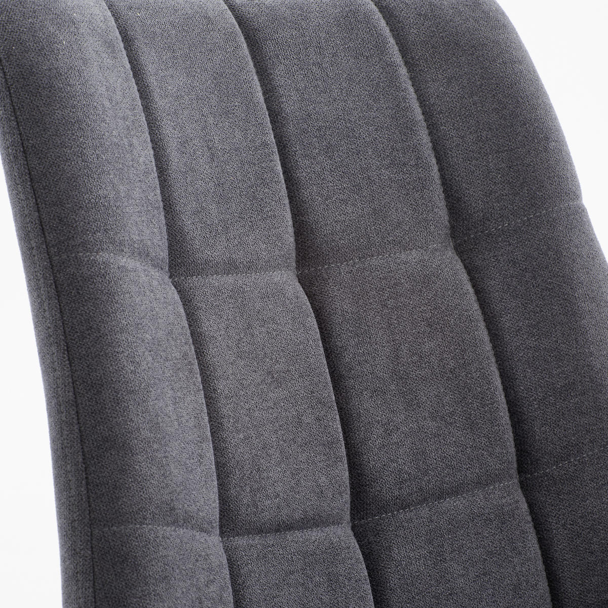 SCAUN in metal, textil gri, negru  - negru/gri, Lifestyle, metal/textil (54/86/62cm) - Livetastic