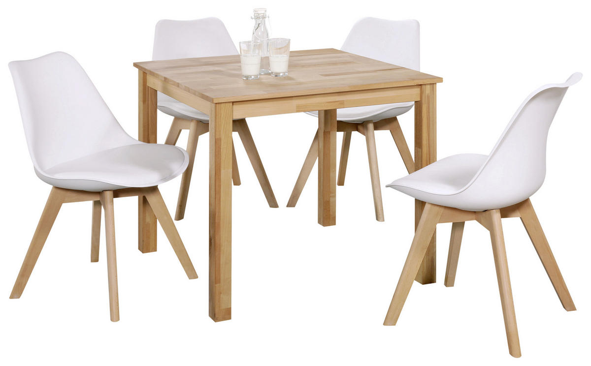TRPEZARIJSKI STO  boja bukve   - boja bukve, Dizajnerski, drvo (80/80/75cm) - Carryhome