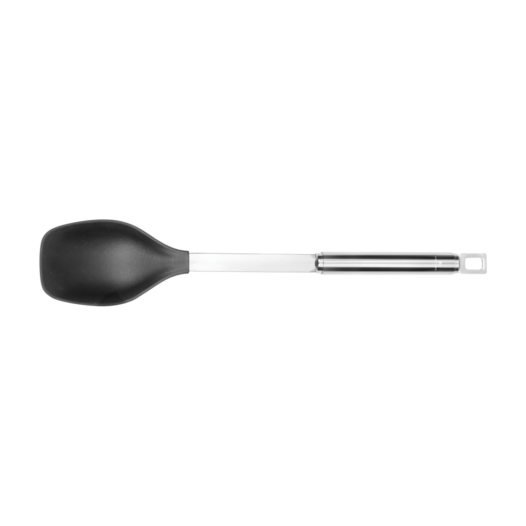 KÜCHENHELFER  - Edelstahlfarben/Schwarz, Basics, Kunststoff/Metall (39.5/7.5/4.5cm) - CHEF CUISINE