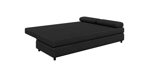 SCHLAFSOFA  mit Stoffauswahl, Rücken echt Jacquard Anthrazit  - Anthrazit/Schwarz, Design, Kunststoff/Textil (200/88/87cm) - Xora