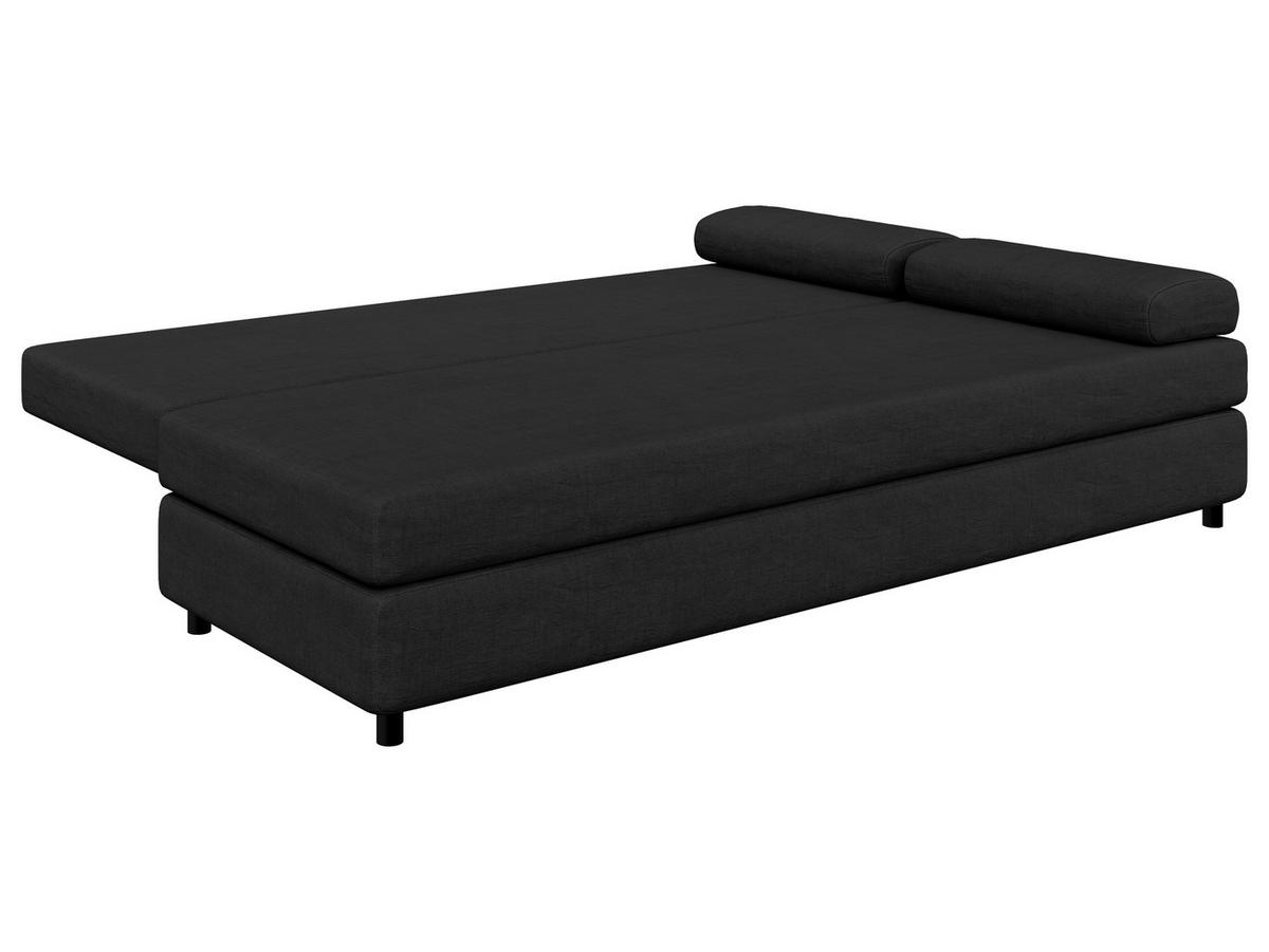 ROZKLÁDACÍ POHOVKA, textil, antracitová - černá/antracitová, Design, textil/plast (200/88/87cm) - Ti'me