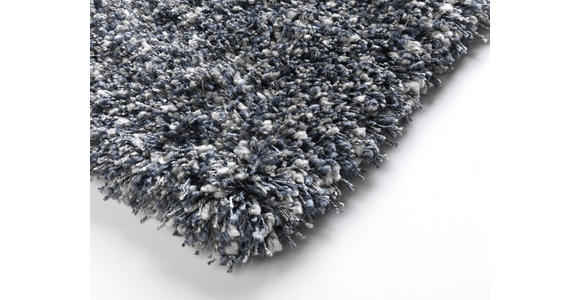 HOCHFLORTEPPICH 120/170 cm Fashion Shaggy Blau, Grau - Blau/Grau, Basics, Textil (120/170cm) - Novel