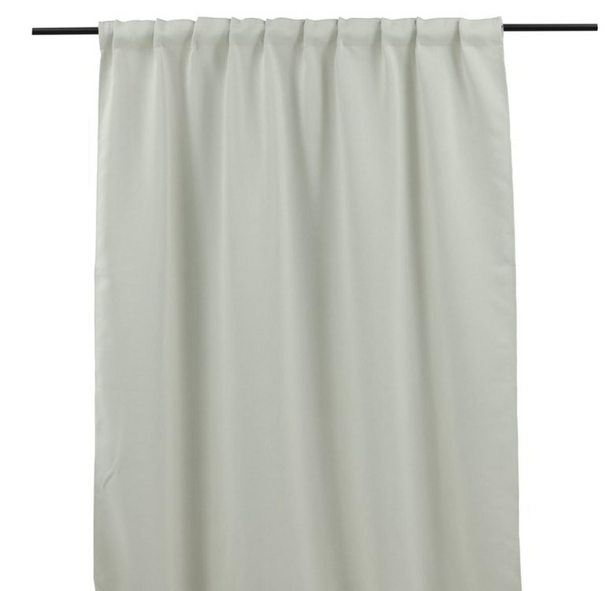 GARDINLÄNGD mörkläggning  - vit, Basics, textil (135/240cm)