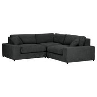 ECKSOFA  Anthrazit Bouclé  - Greige/Anthrazit, MODERN, Kunststoff/Textil (255/255cm) - Landscape