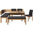 ECKBANK 171/208 cm in Anthrazit, Eichefarben - Eichefarben/Anthrazit, Natur, Holz/Textil (171/208cm) - Voleo ECKBANK 171/208 cm in Anthrazit, Eichefarben - Eichefarben/Anthrazit, Natur, Holz/Textil (171/208cm) - Voleo