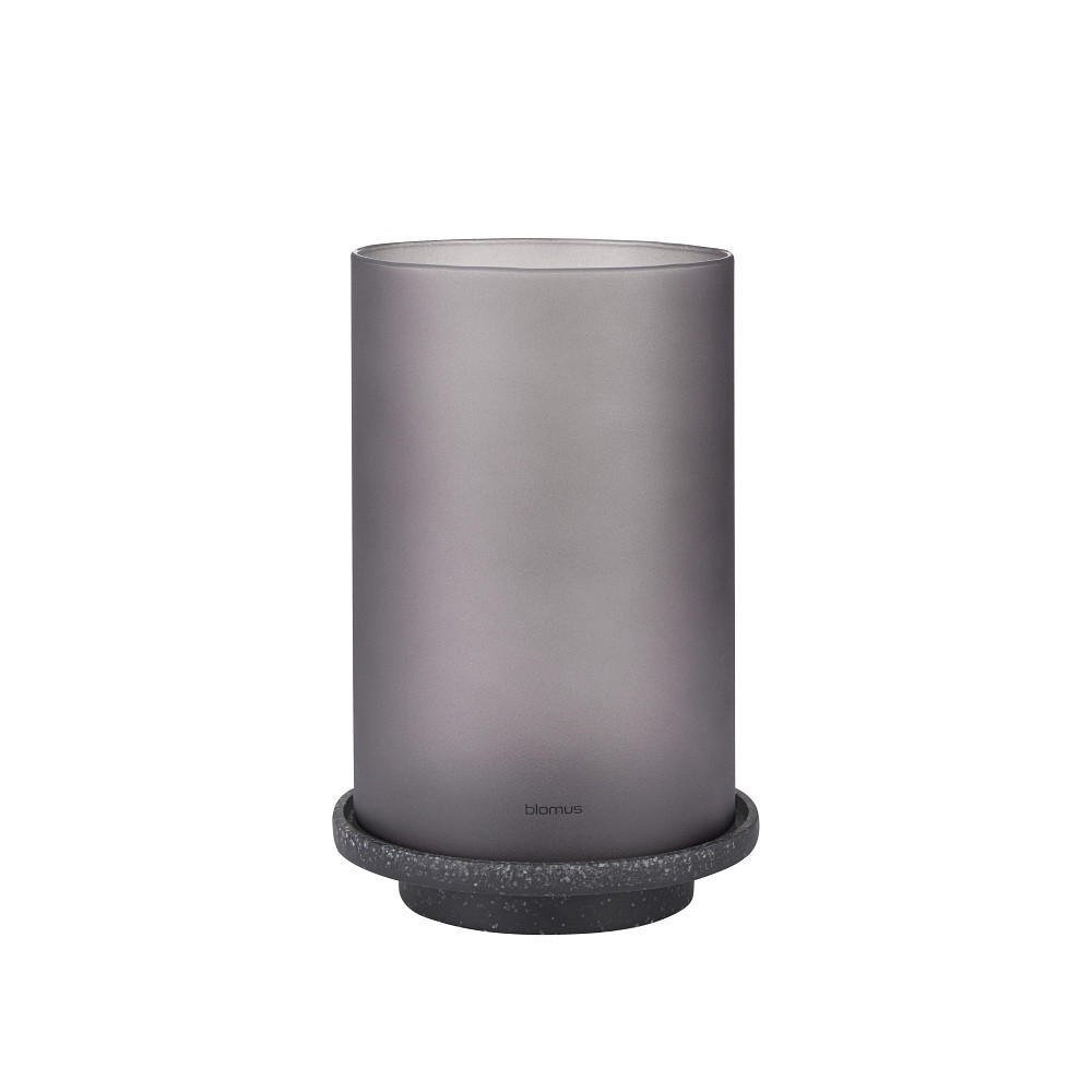 KERZENHALTER - Anthrazit, KONVENTIONELL, Kunststoff (13,2/20cm) - Blomus