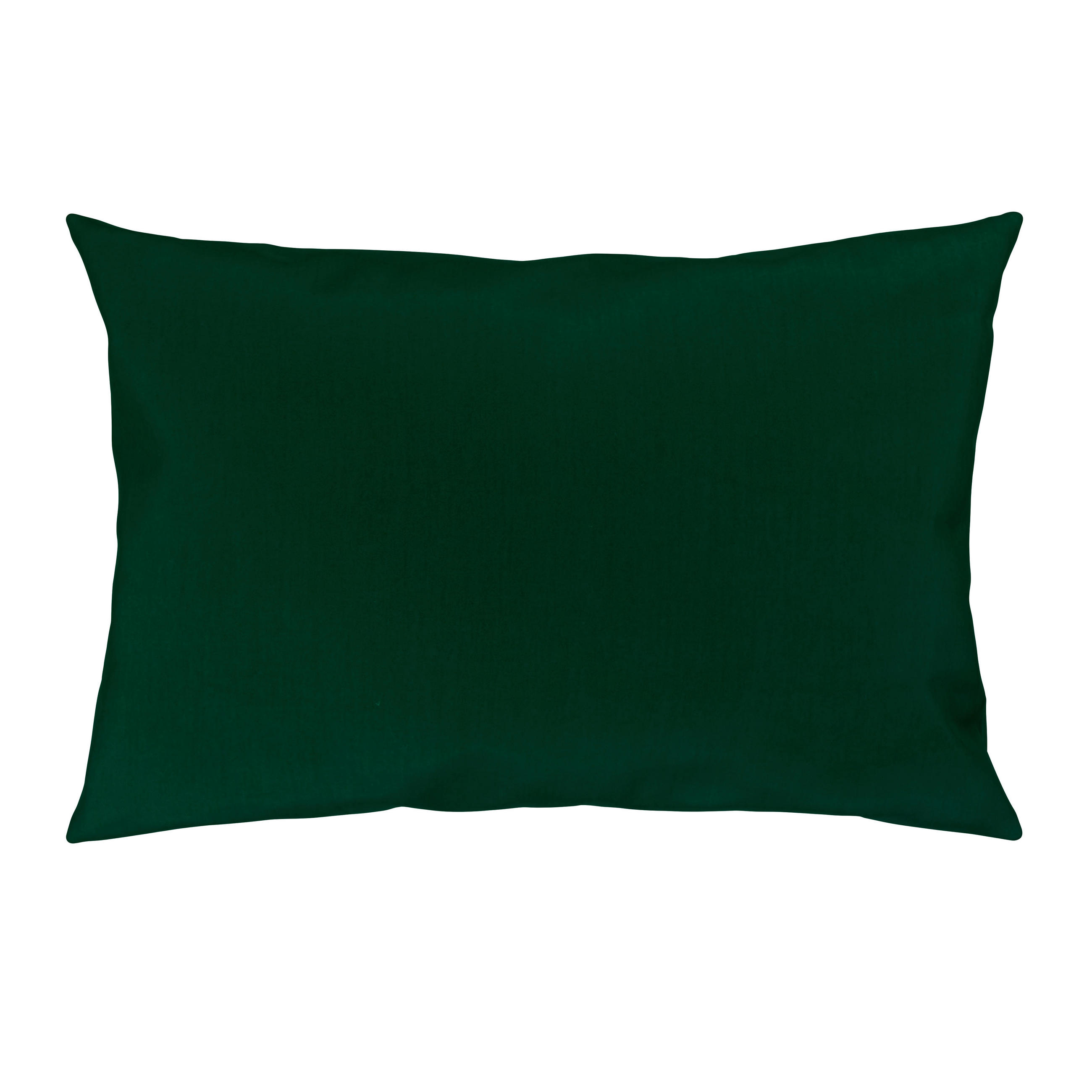 Husă Pentru Pernă 40/60 cm  - verde închis, Basics, textil (40/60cm) - Novel
