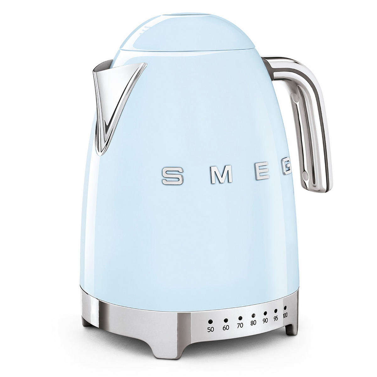 WASSERKOCHER 1.7 l  - Pastellblau, Basics, Metall (22,6/24,8/17,1cm) - SMEG